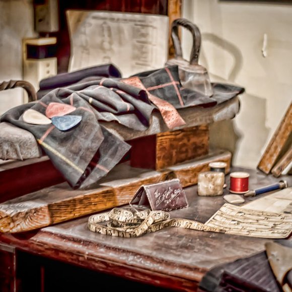 📌Dark Caramel Dress Pants European Tailoring Handmade with High Quality Fabric - Picture 13 of 13